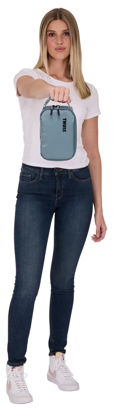 THULE Chasm 3L Packing Gear Cube Travel Storage in Pond Gray - Small (21.5x11.5x14cm)