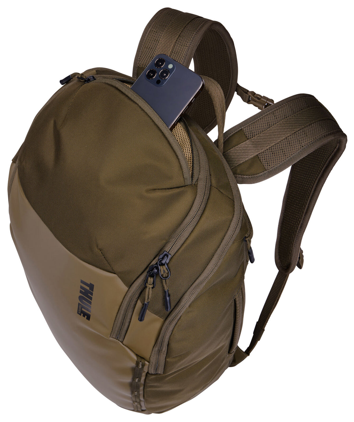Thule Chasm 26L Everyday Backpack Bag Travel w/ Laptop Pocket in Deep Khaki