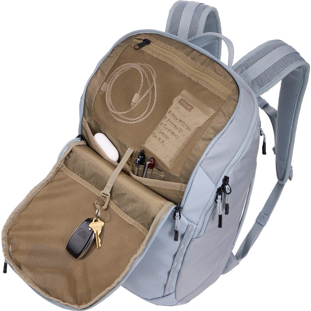 Thule Chasm 26L Everyday Backpack - Soft Blue (Travel Bag w/ Laptop Pocket)