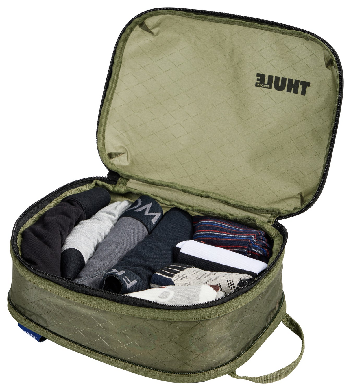 THULE Small Packing Cube 26x18x11 Travel Storage Organizer in Soft Green