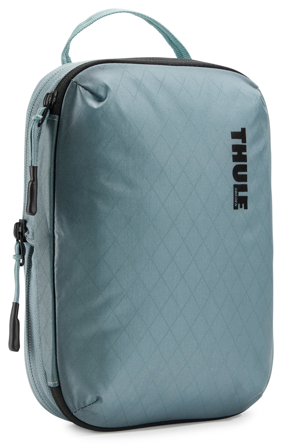 THULE Small Packing Cube 26x18x11 Travel Storage Organizer in Pond Gray