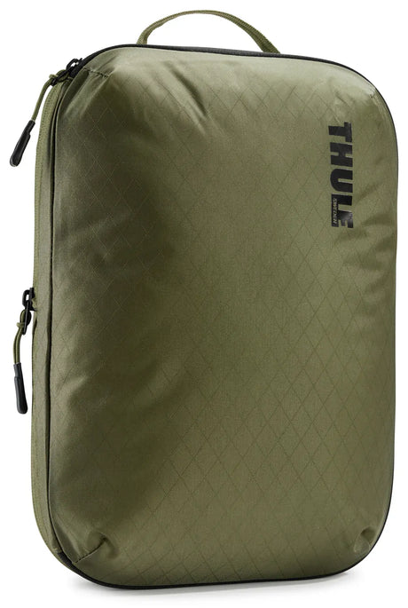 THULE 34x23x15cm Packing Cube Compression Travel Storage Bag in Soft Green - Medium