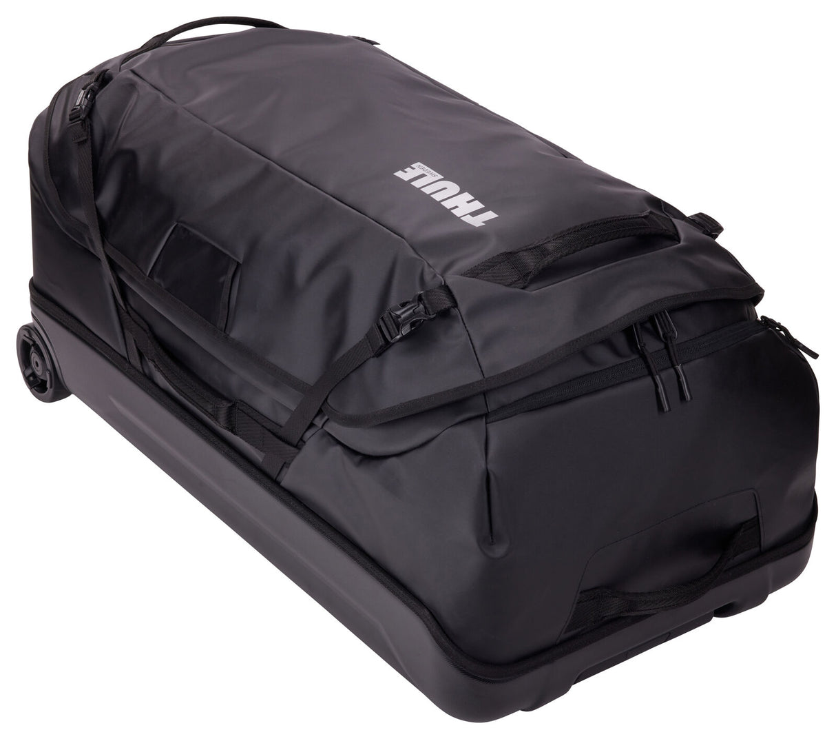THULE Chasm 110L Wheeled Duffel Travel Suitcase Luggage Bag in Black
