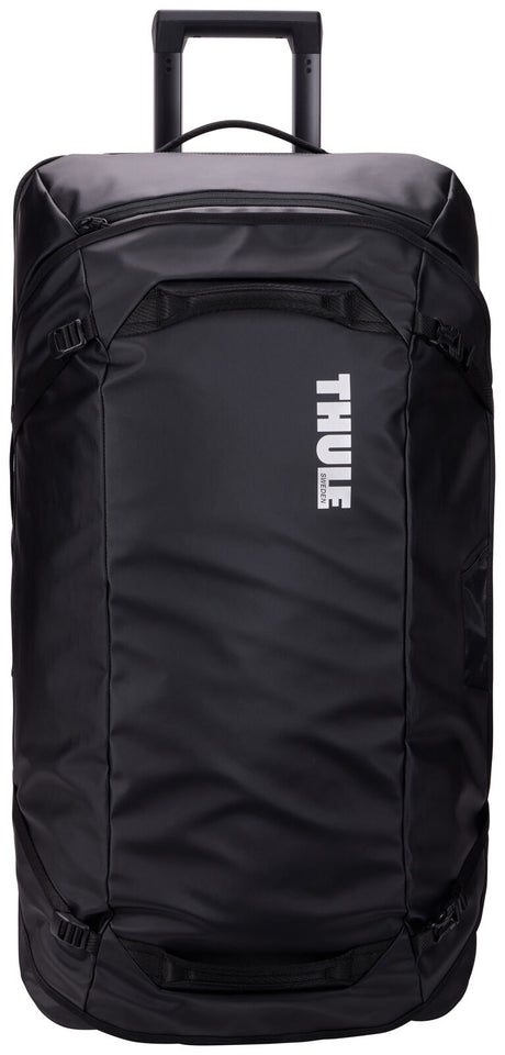 THULE Chasm 110L Wheeled Duffel Travel Suitcase Luggage Bag in Black