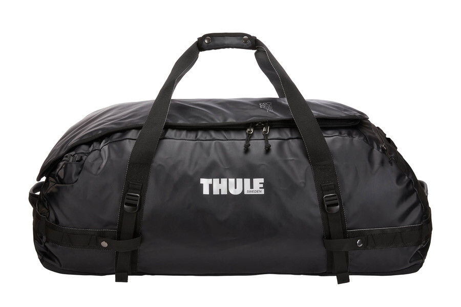 Thule Chasm 130L Duffel Travel Bag - Black (Convertible Duffle Backpack)