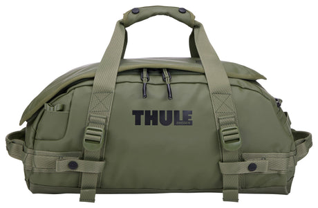 Thule Chasm 30L Duffel Overnight Bag Convertible Backpack Duffle in Olivine