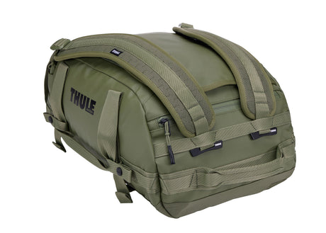Thule Chasm 30L Duffel Overnight Bag Convertible Backpack Duffle in Olivine