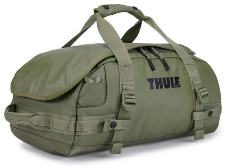 Thule Chasm 30L Duffel Overnight Bag Convertible Backpack Duffle in Olivine