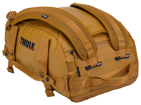 Thule Chasm 30L Duffel Overnight Bag Convertible Backpack Duffle in Golden