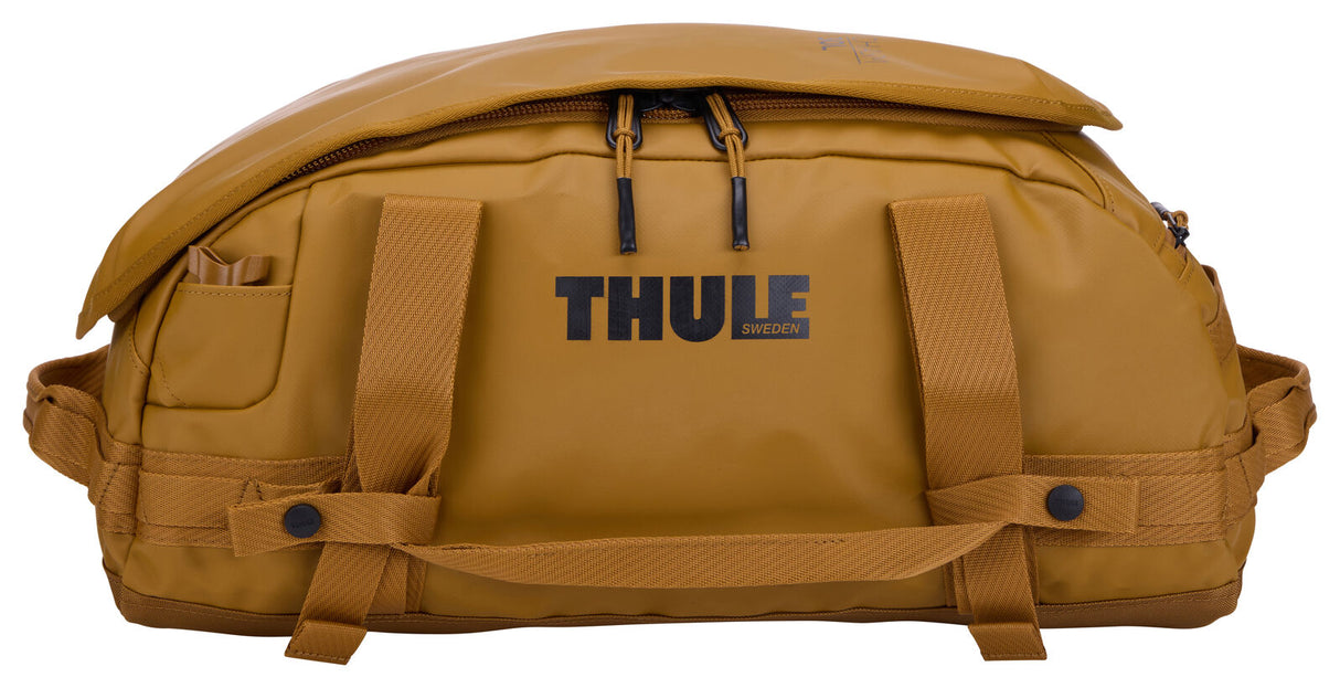 Thule Chasm 30L Duffel Overnight Bag Convertible Backpack Duffle in Golden