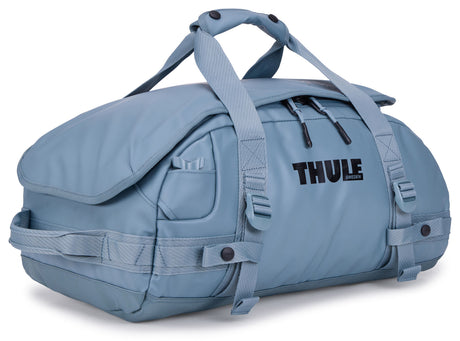 Thule Chasm 30L Duffel Overnight Bag Convertible Backpack Duffle in Pond Grey