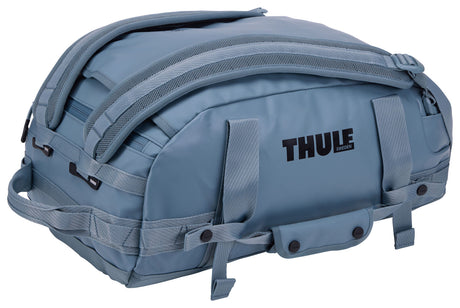 Thule Chasm 30L Duffel Overnight Bag Convertible Backpack Duffle in Pond Grey