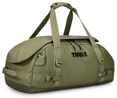 Thule Chasm 40L Duffel Overnight Bag Convertible Backpack Duffle in Olivine