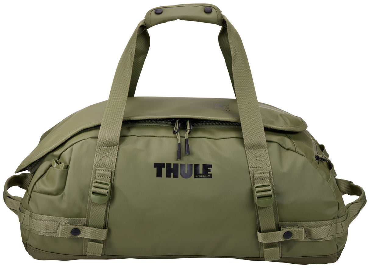 Thule Chasm 40L Duffel Overnight Bag Convertible Backpack Duffle in Olivine