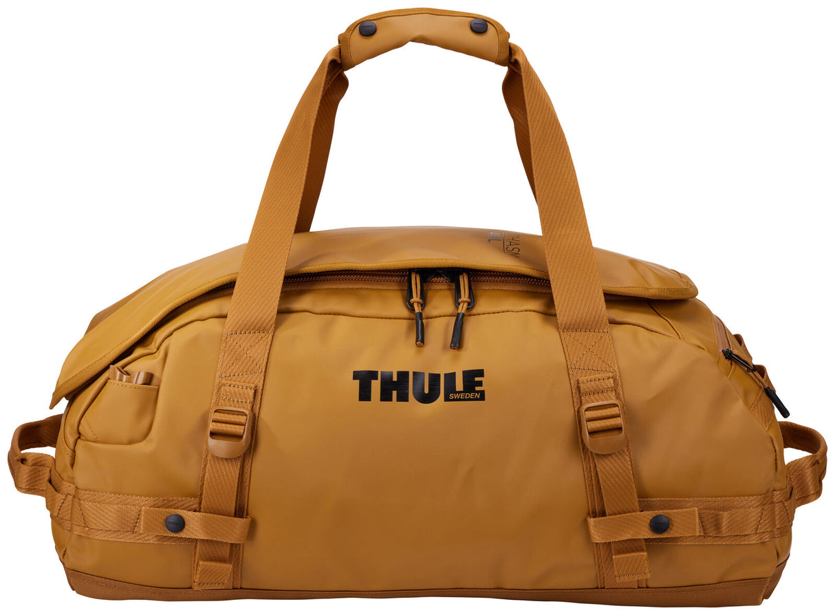 Thule Chasm 40L Duffel Overnight Bag Convertible Backpack Duffle in Golden