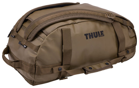 Thule Chasm 40L Duffel Overnight Bag Convertible Backpack Duffle in Deep Khaki