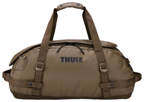 Thule Chasm 40L Duffel Overnight Bag Convertible Backpack Duffle in Deep Khaki