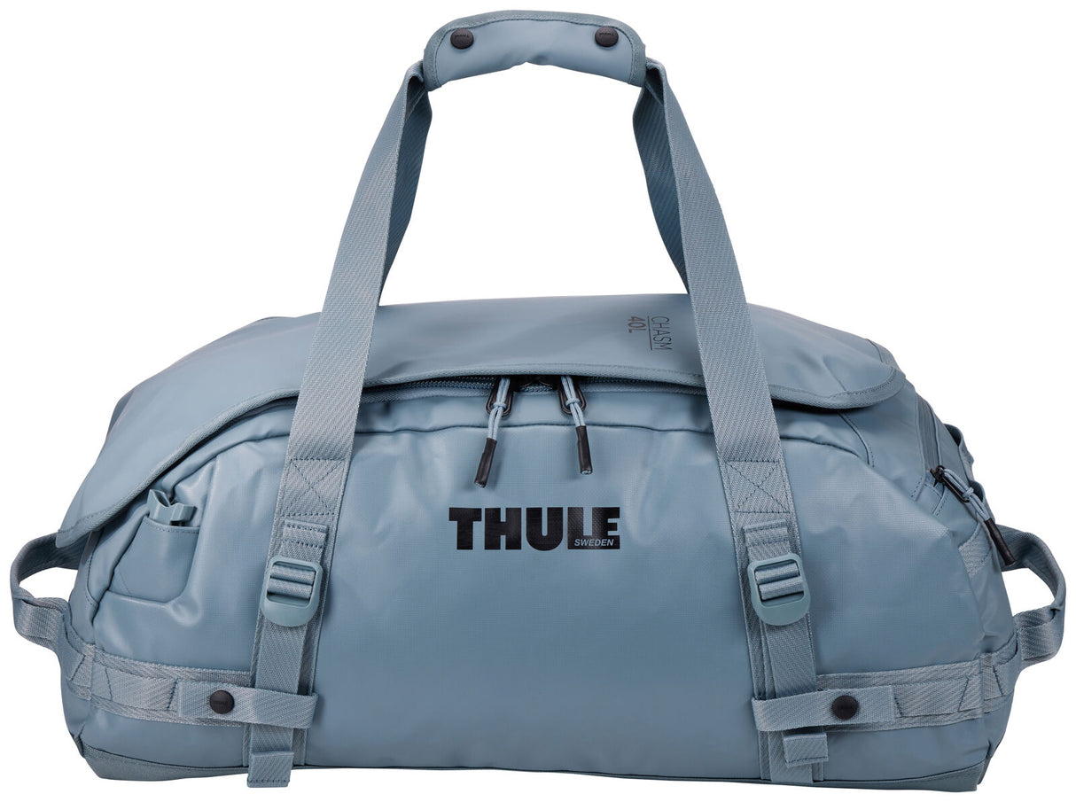 Thule Chasm 40L Duffel Overnight Bag Convertible Backpack Duffle in Pond