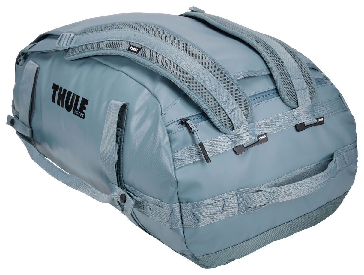 Thule Chasm 70L Duffel Overnight Bag Convertible Backpack Duffle in Pond
