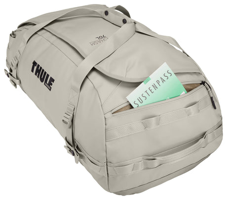 Thule Chasm 70L Duffel Overnight Bag Convertible Backpack Duffle in Sand
