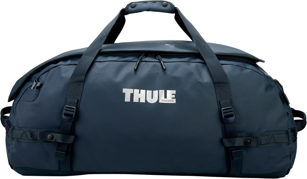 Thule Chasm 90L Duffel Travel Bag - Darkest Blue (Convertible Duffle Backpack)
