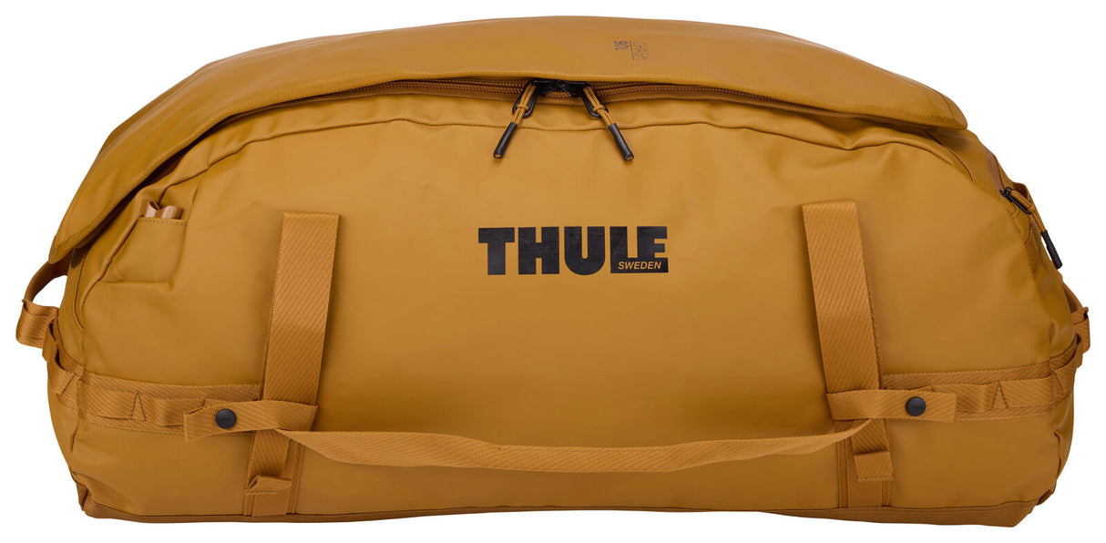 Thule Chasm 90L Duffle Travel Backpack Bag Extra Large in Golden