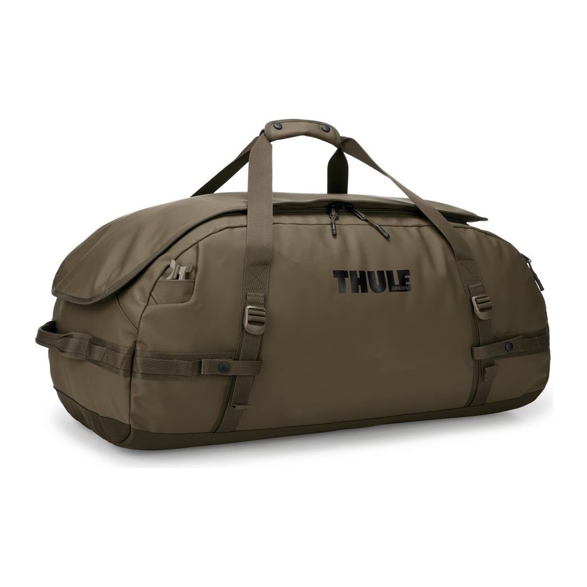 Thule Chasm 90L Duffle Travel Backpack Bag Extra Large in Deep Khaki