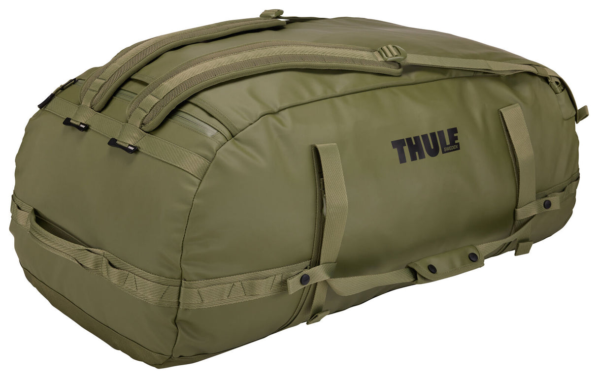 Thule Chasm 130L Duffel Overnight Bag Convertible Backpack Duffle in Olivine