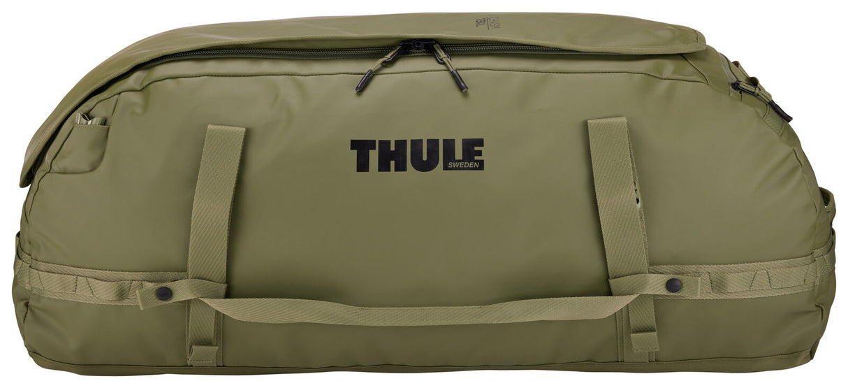 Thule Chasm 130L Duffel Overnight Bag Convertible Backpack Duffle in Olivine