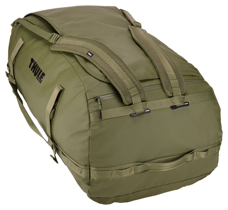 Thule Chasm 130L Duffel Overnight Bag Convertible Backpack Duffle in Olivine