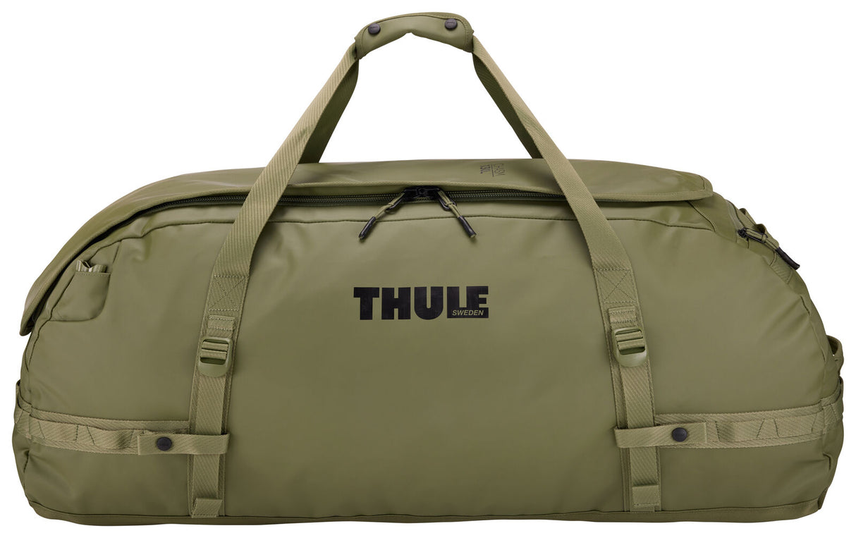 Thule Chasm 130L Duffel Overnight Bag Convertible Backpack Duffle in Olivine