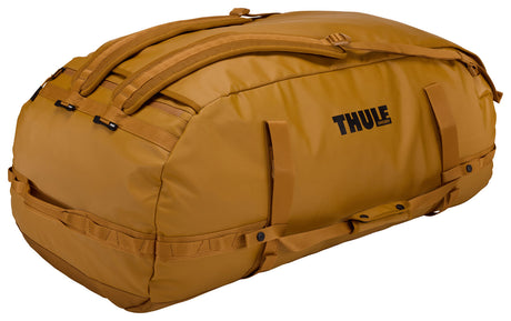 Thule Chasm 130L Duffel Overnight Bag Convertible Backpack Duffle in Golden