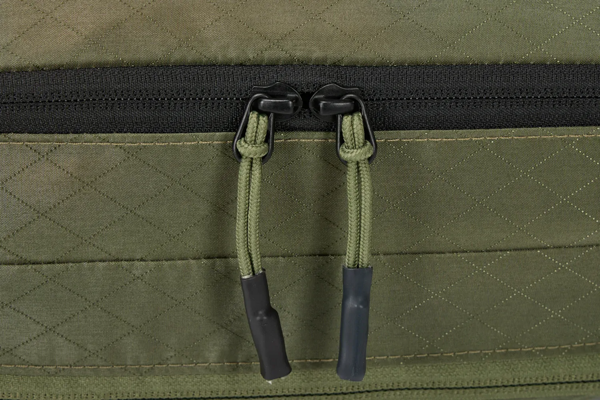 2x THULE Packing Cube Set Compression Travel Storage Bags Duo in Green - (S & M)