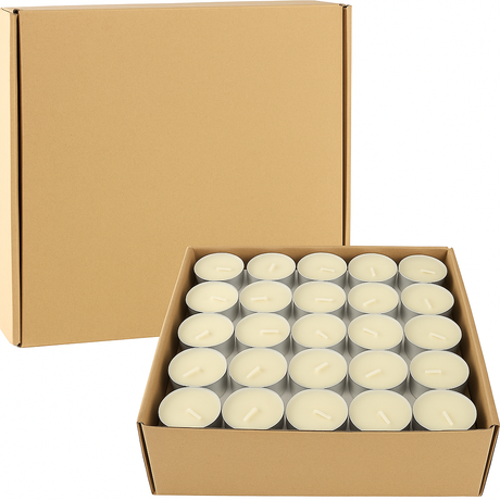 288pcs 4 Hour Tealight Scented Candle Bulk - Vanilla Bean