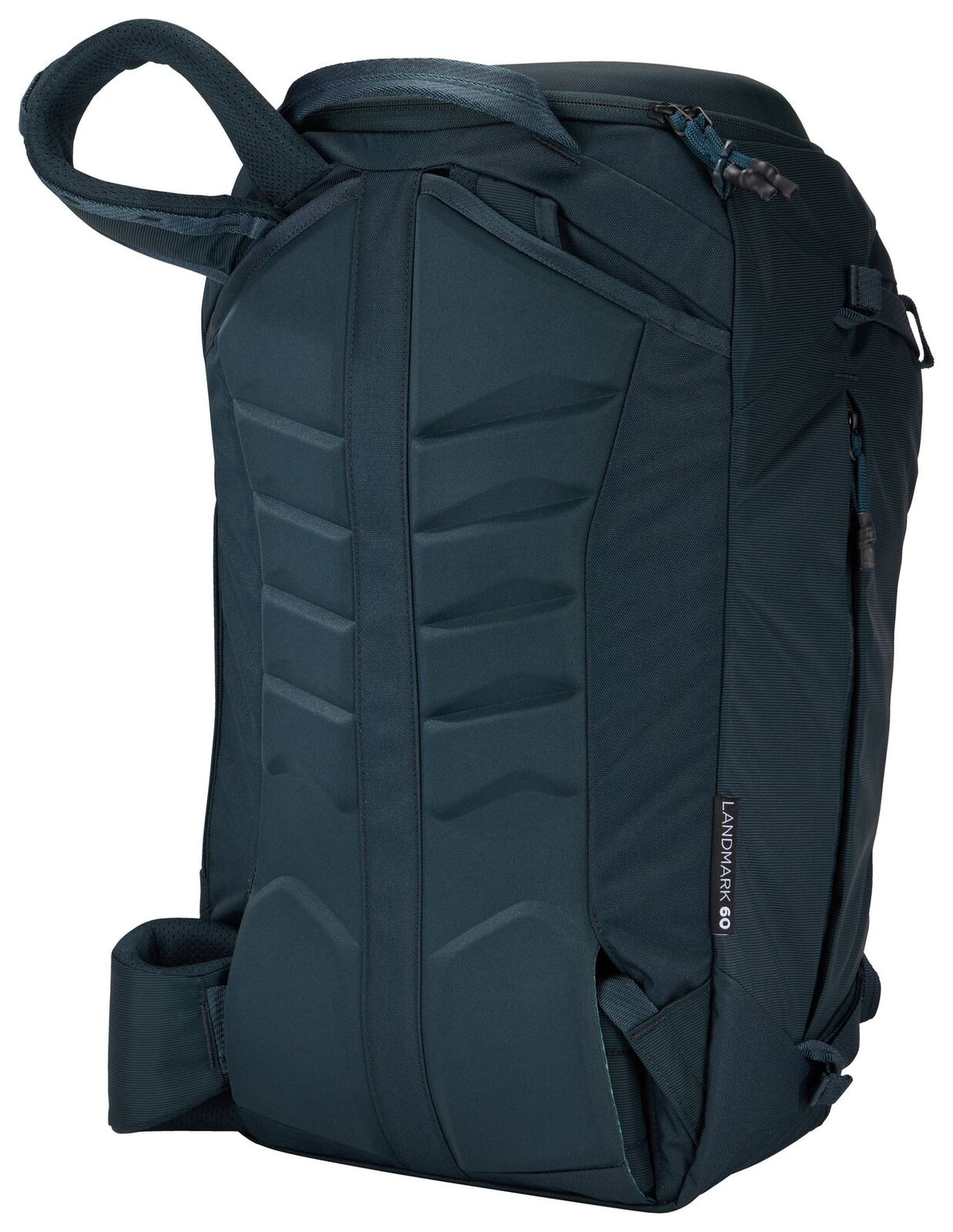 THULE Landmark 60L Travel Backpack w/ 20L Daypack & Laptop Sleeve in Darkest Blue