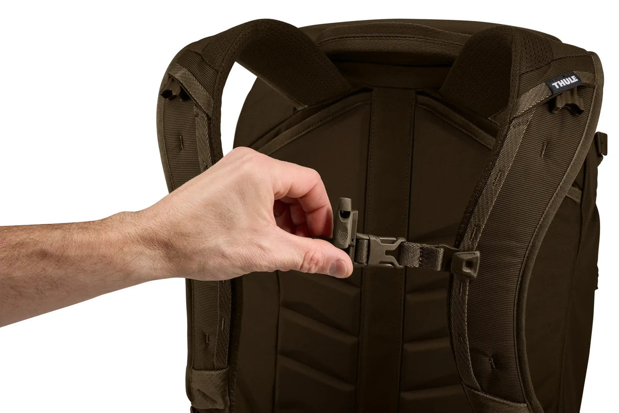 THULE Landmark 60L Travel Backpack w/ 20L Daypack & Laptop Sleeve in Deep Khaki