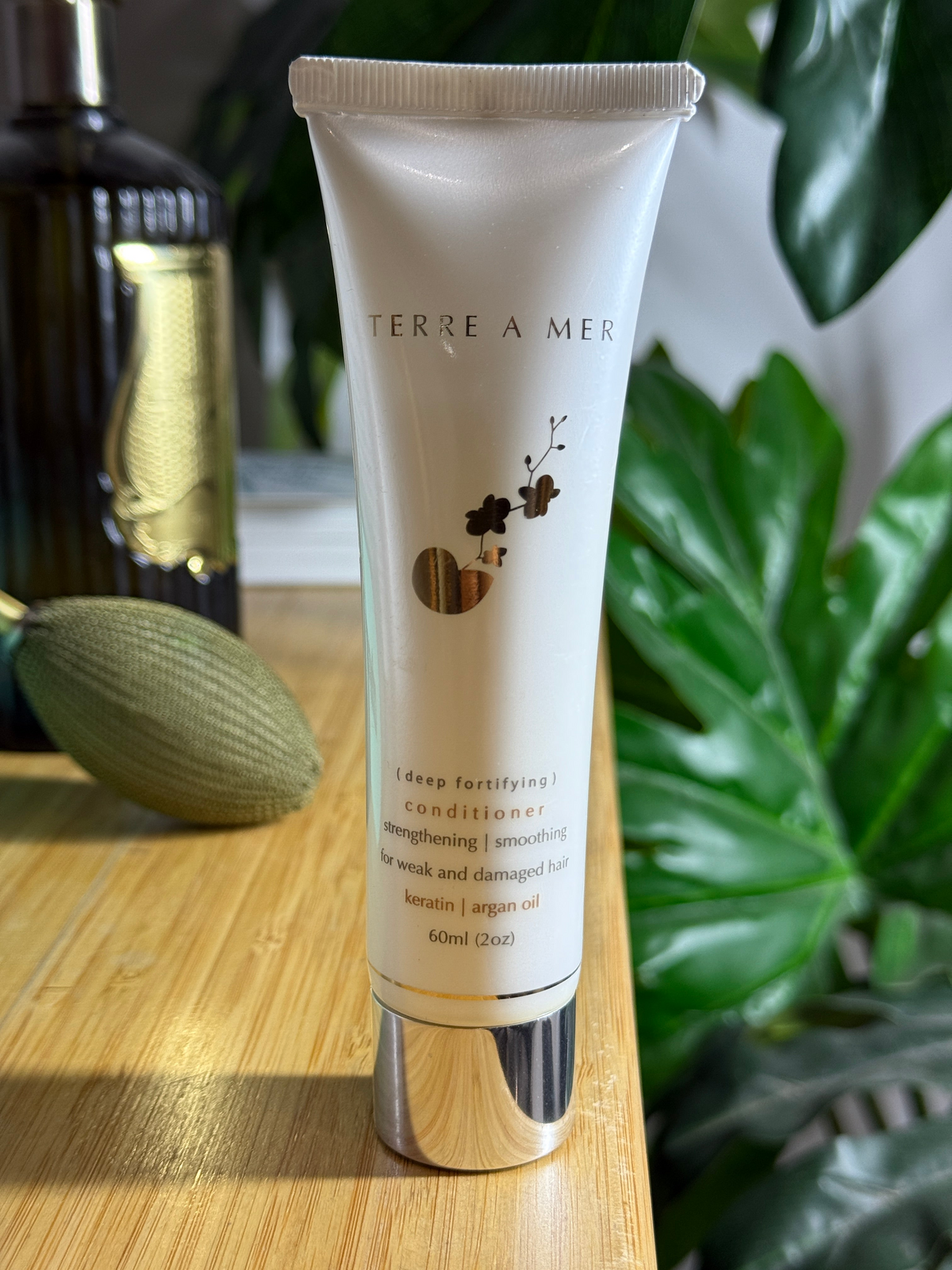 TERRE A MER Deep Fortifying Keratin/Argan Oil Aftercare (Travel Hair Repair Kit)