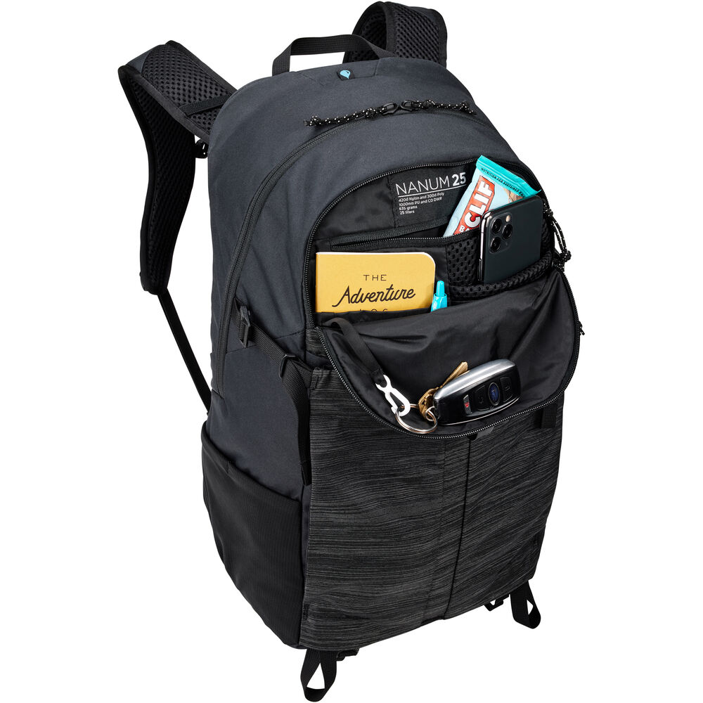 Thule 25L Nanum Backpack - Black (Outdoor Travel Bag)