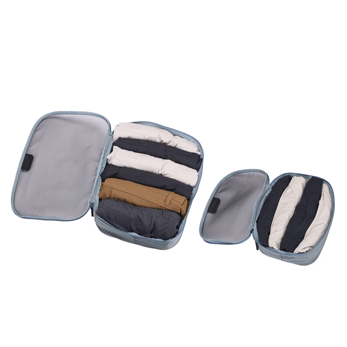 Thule 2pc Small & Medium Packing Cube Set - Pond Grey (Travel Organiser Bags)