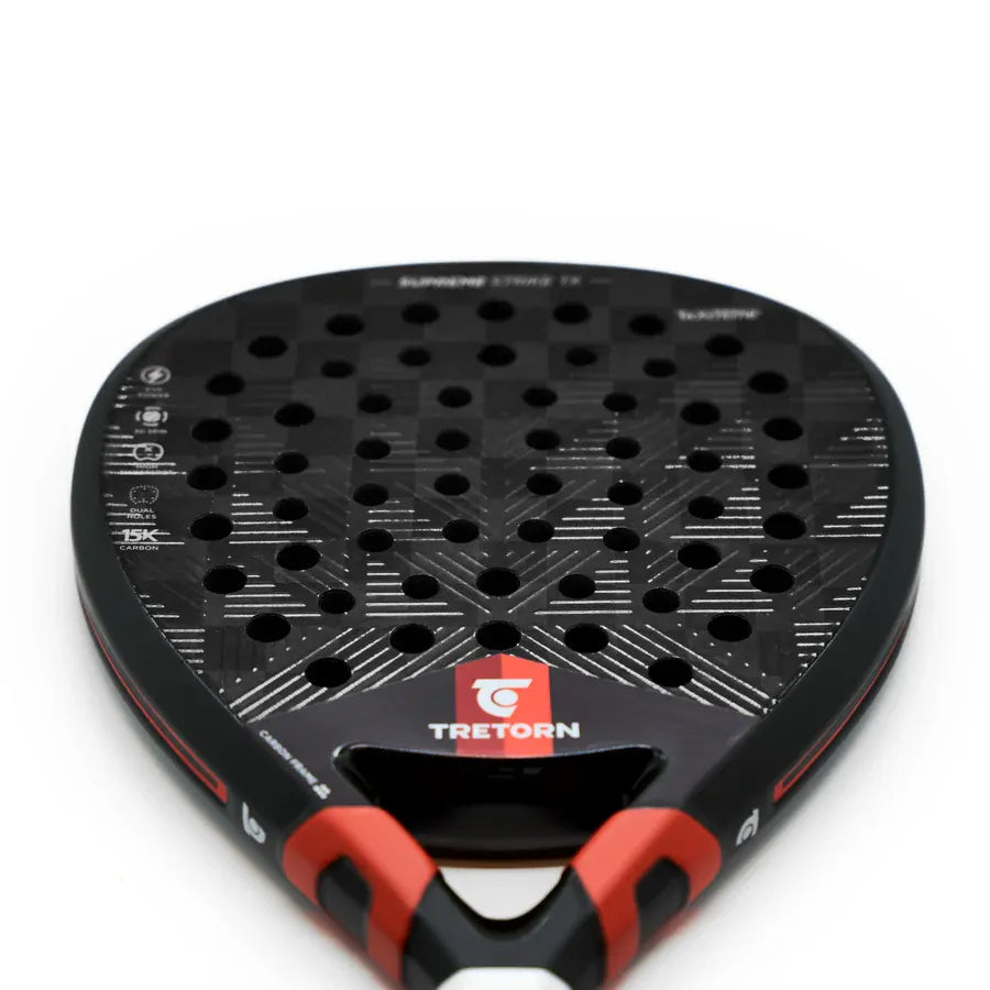 Tretorn Supreme Strike TX Padel Racquet Paddle Racket in Black