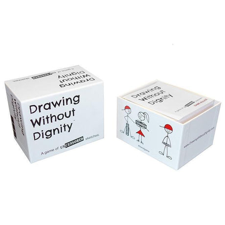 Drawing Without Dignity Card Drawing Game - Party Home Fun - Base Edition