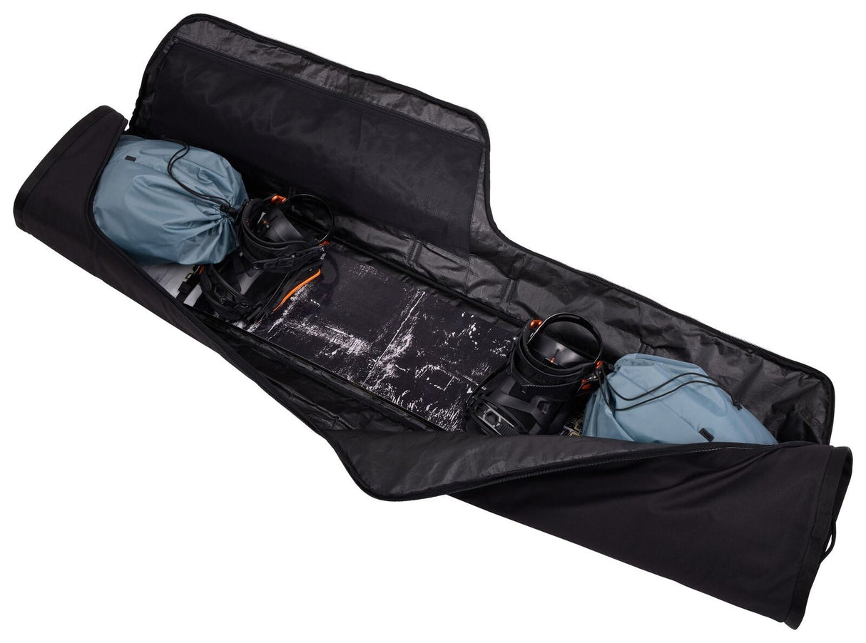 THULE 165cm RoundTrip Snowboard Padded Bag Holds 1 Snowboard + Boots in Black