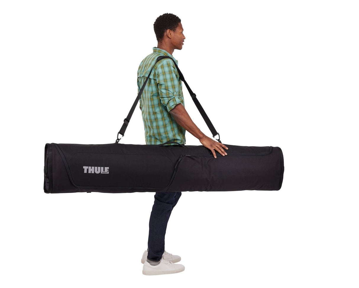 THULE 165cm RoundTrip Snowboard Padded Bag Holds 1 Snowboard + Boots in Black