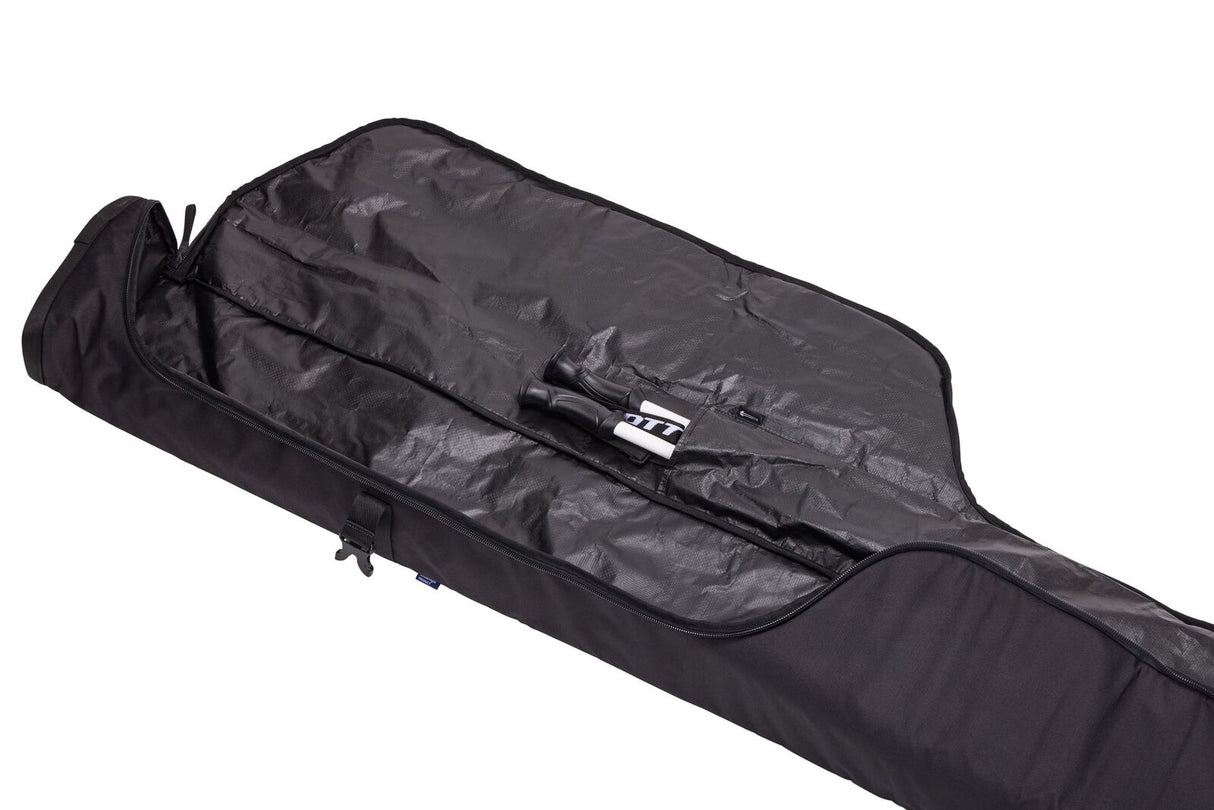 THULE 192cm RoundTrip Ski Padded Bag Holds 1 Pair Alpine or 2 Nordic Skis in Black
