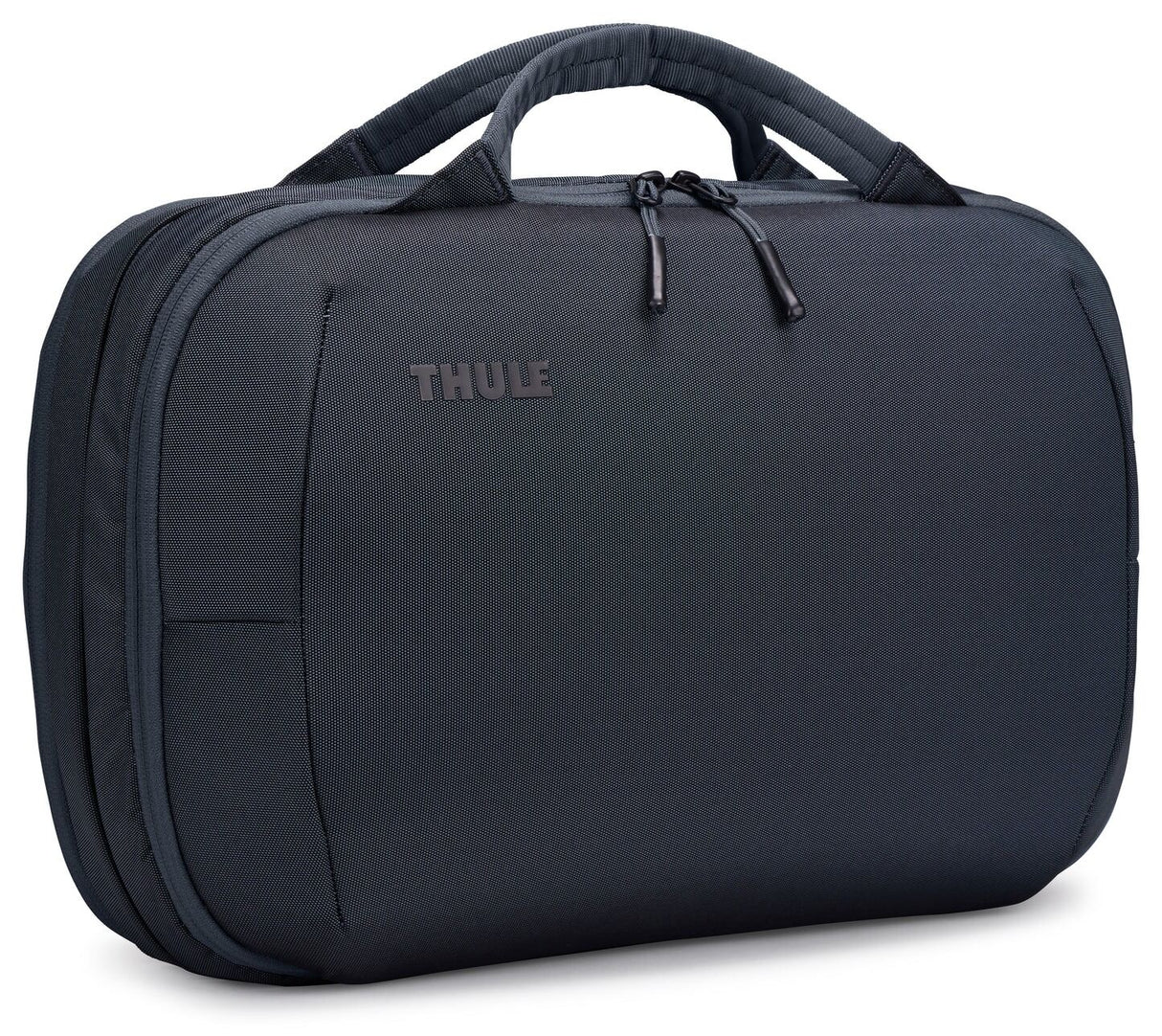 THULE Subterra 15–23L Hybrid Travel Bag Expandable Backpack w/ 16" Laptop Sleeve in Dark Slate