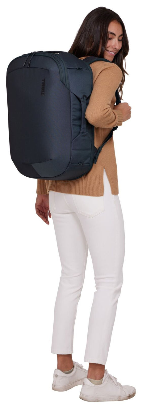 THULE Subterra 40L Airline Approved Carry-On Backpack Duffel w/ Laptop Sleeve in Dark Slate