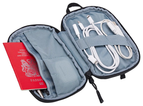 THULE Subterra Powershuttle 21.5cm Small Tech Travel Case Organizer in Black