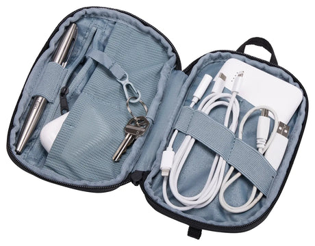 THULE Subterra Powershuttle 21.5cm Small Tech Travel Case Organizer in Black