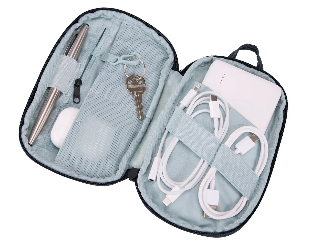 THULE Subterra Powershuttle 21.5cm Small Tech Travel Case Organizer in Dark Slate