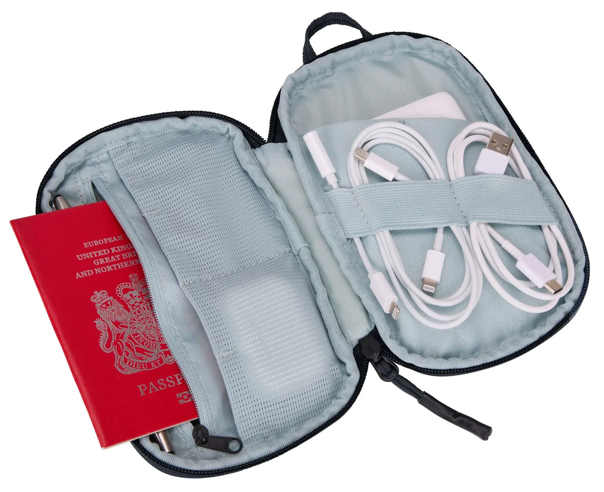 THULE Subterra Powershuttle 21.5cm Small Tech Travel Case Organizer in Dark Slate